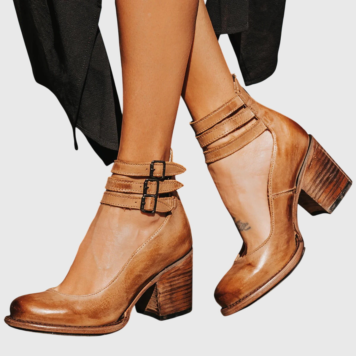 Elegante Pump Met Stevige Blokhak | Navando