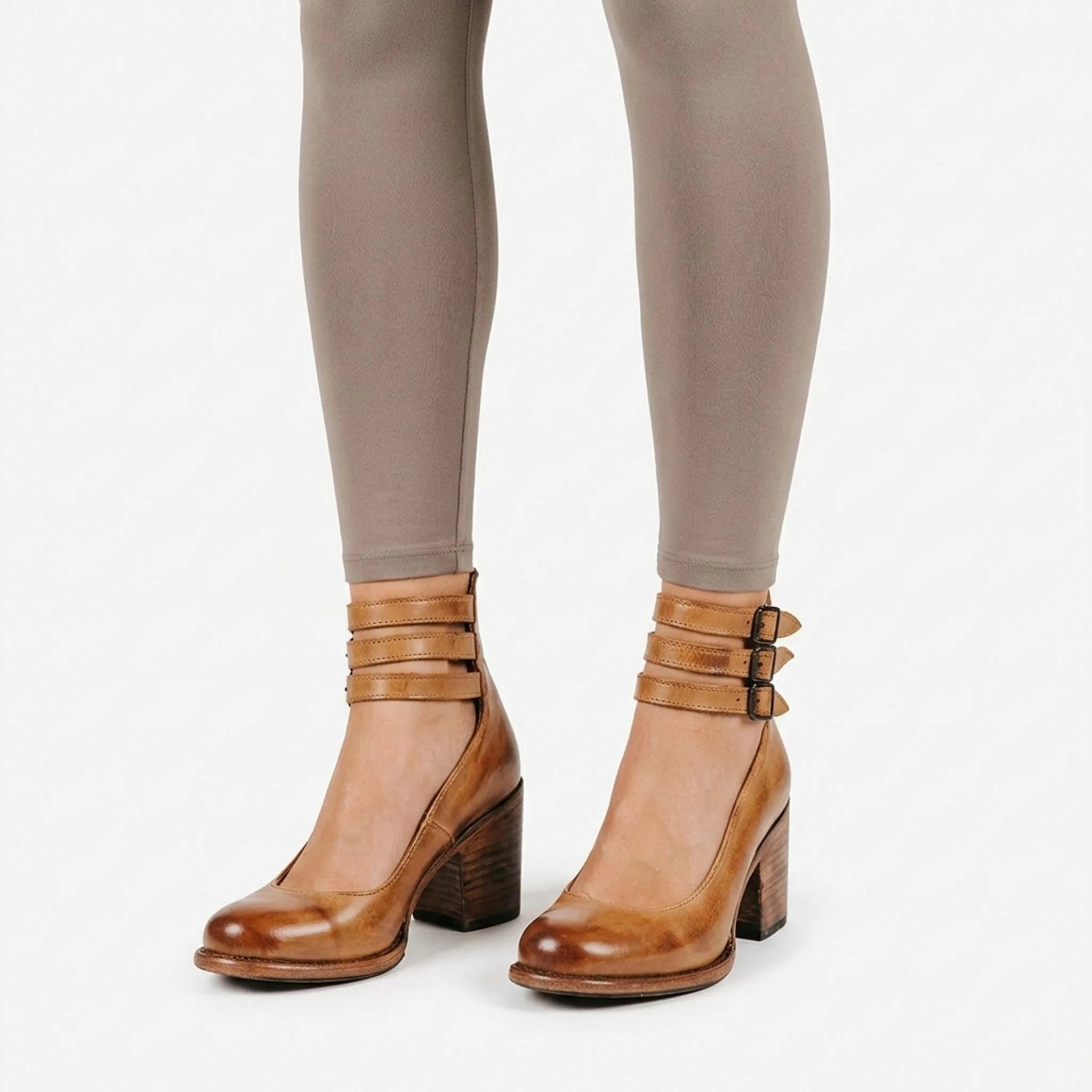 Elegante Pump Met Stevige Blokhak | Navando