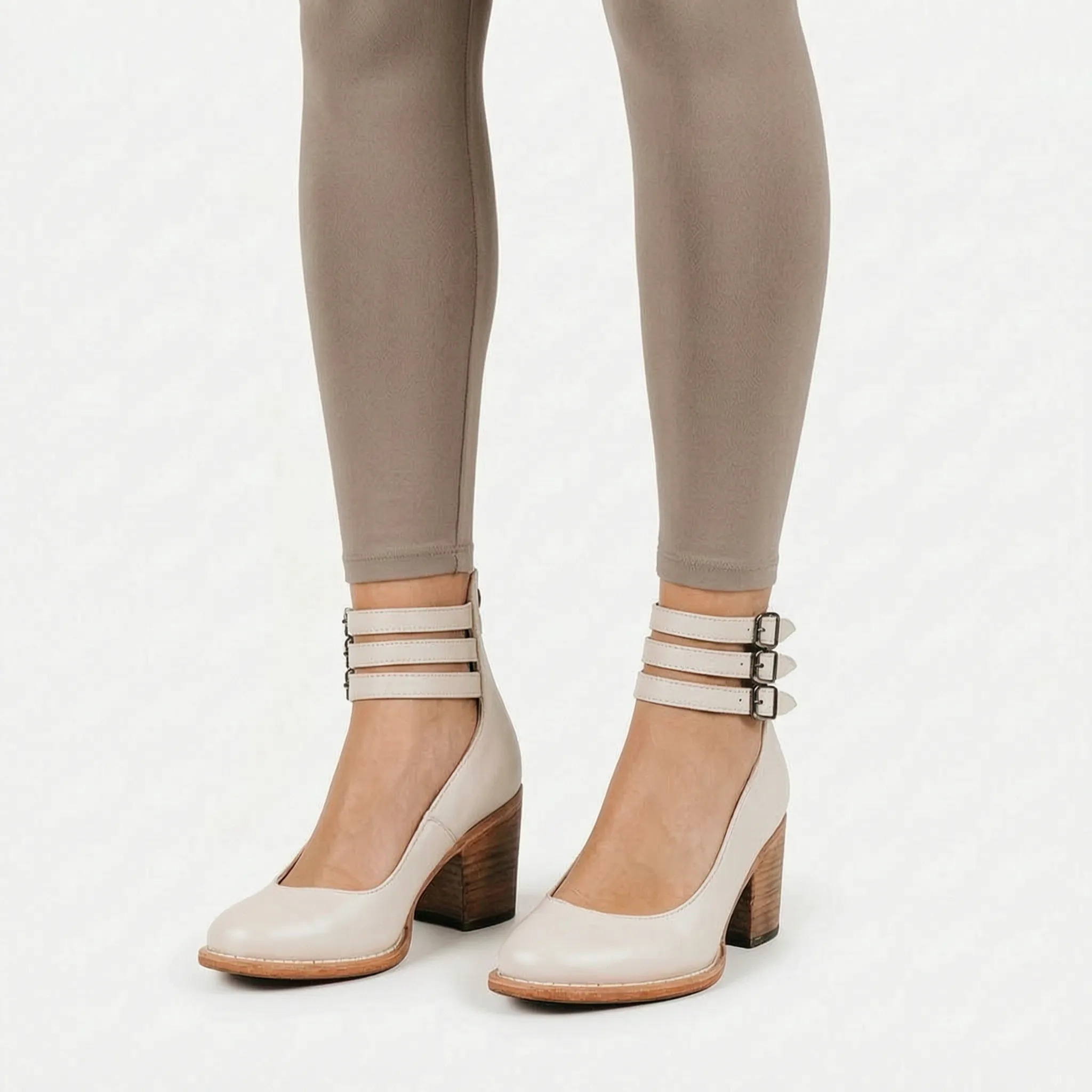 Elegante Pump Met Stevige Blokhak | Navando