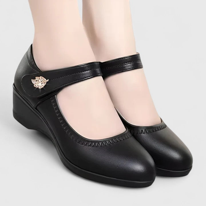 Elegante Sleehak Met Bandje | Navando