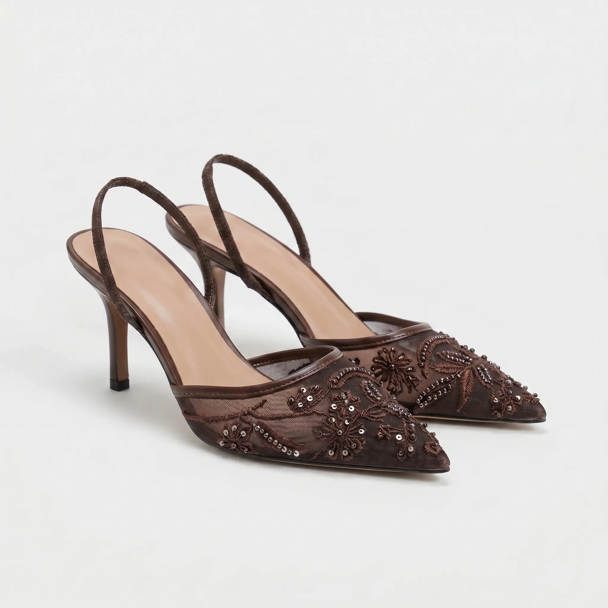 Elegante Slingback Hakken | Navando