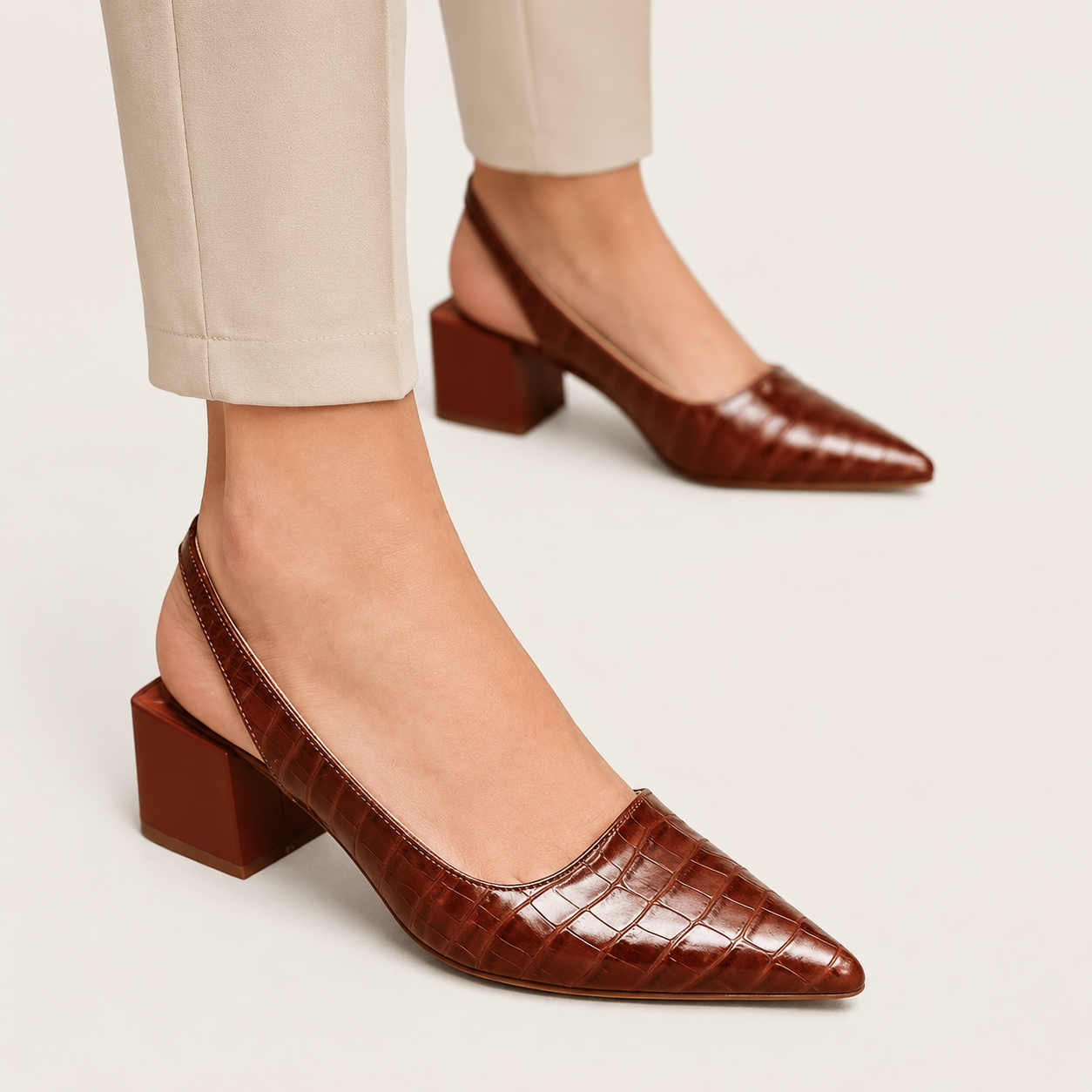 Elegante Slingback Pumps | Navando