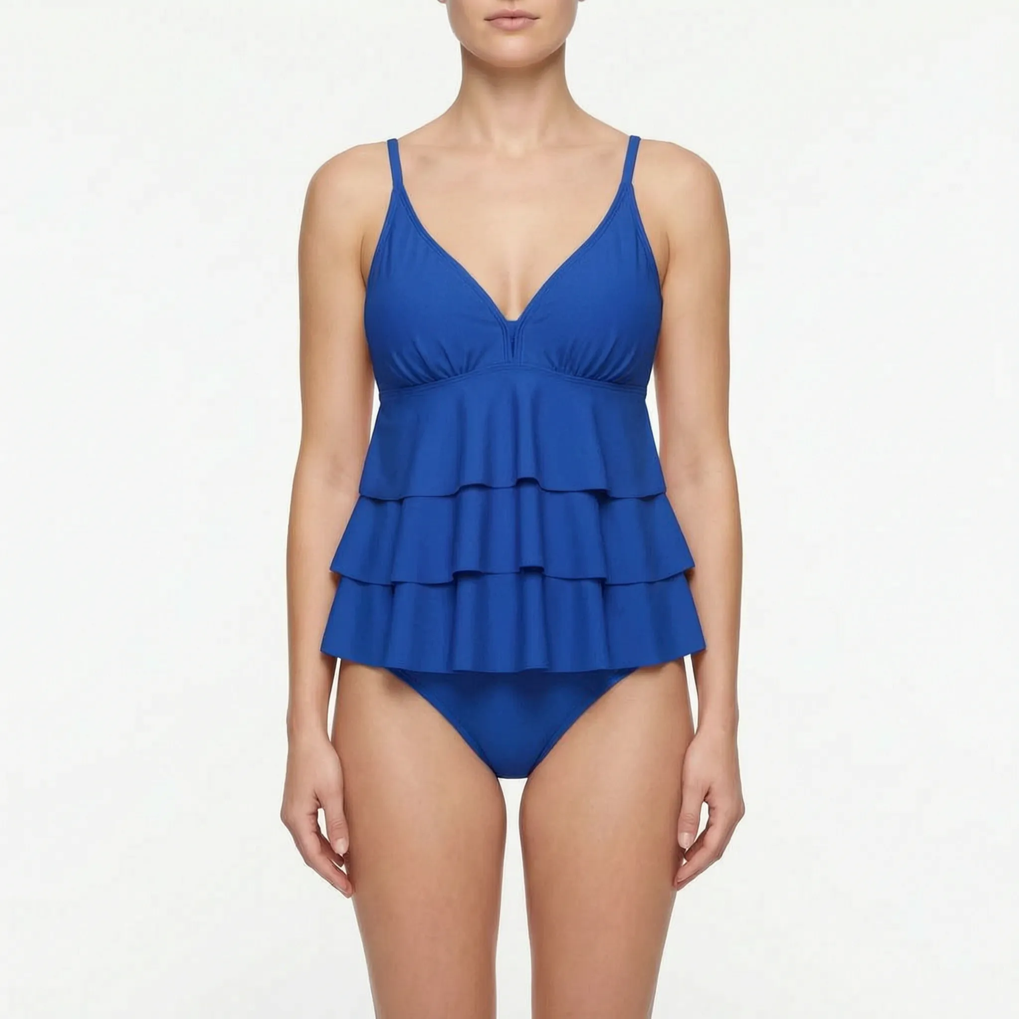 Elegante Tankini Sets Met Gelaagde Ruches | Navando