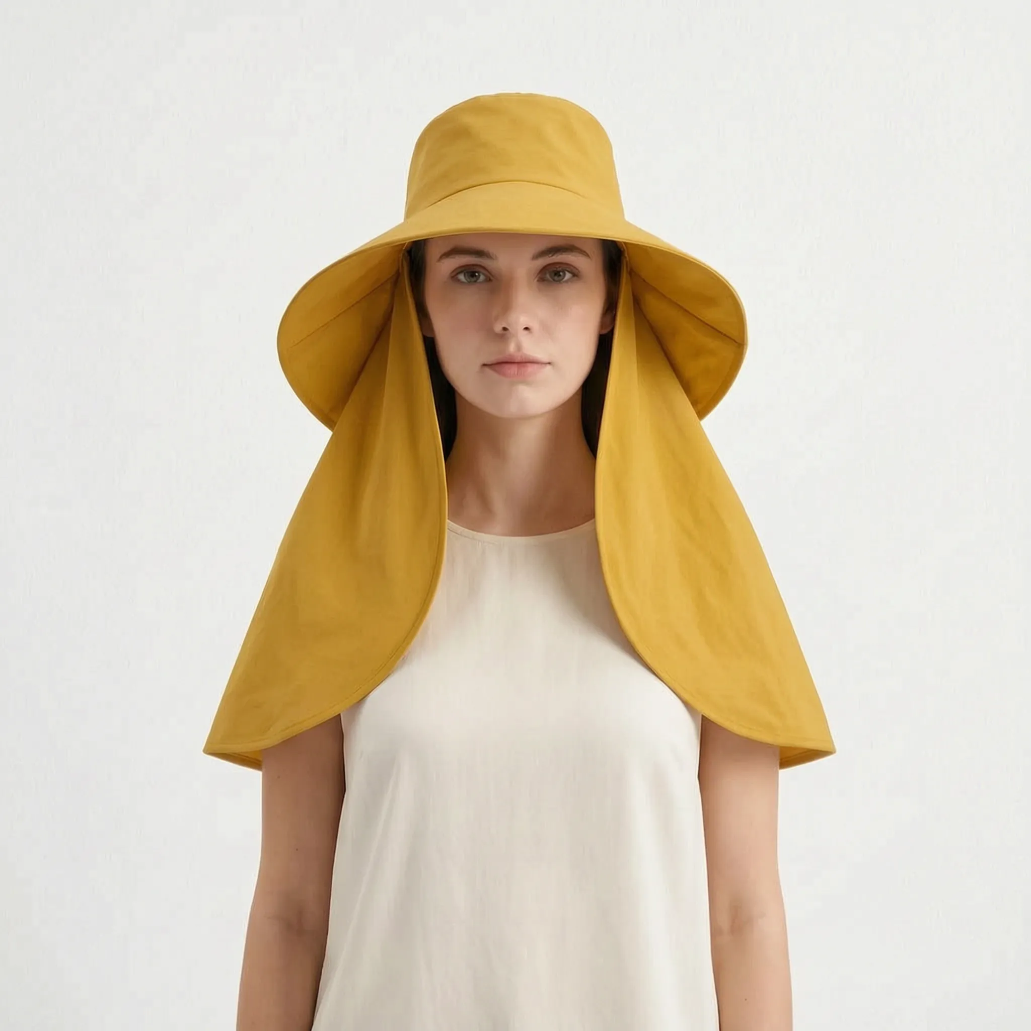 Elegante Zonnehoed Met Brede Rand | Navando