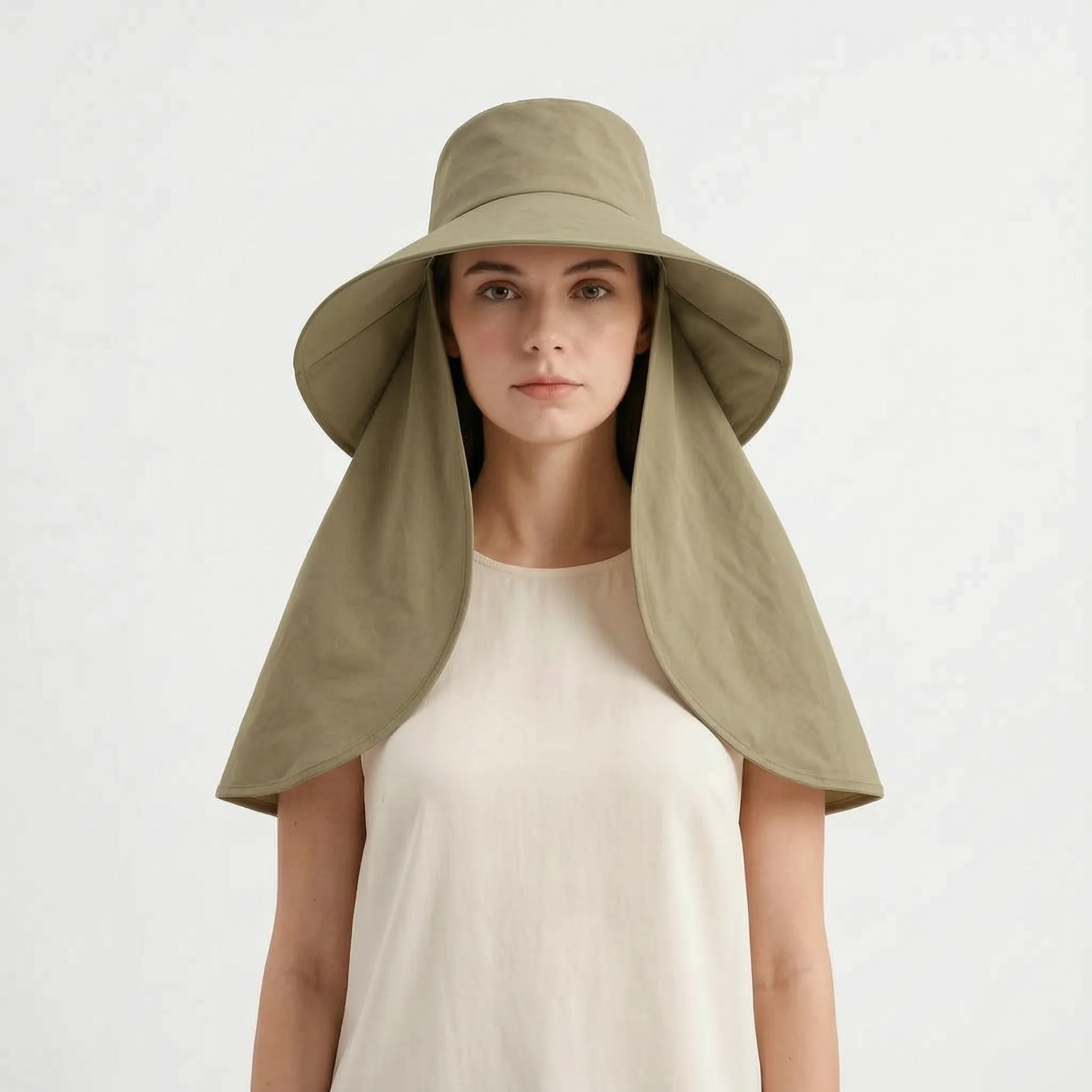 Elegante Zonnehoed Met Brede Rand | Navando