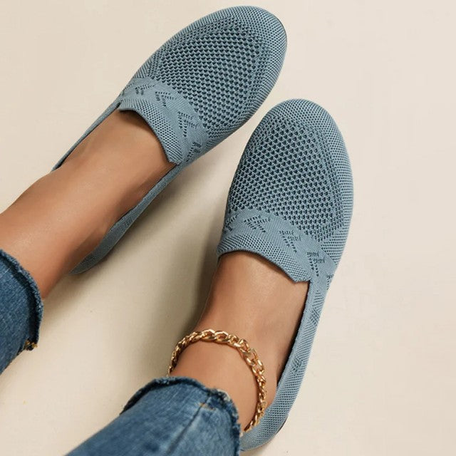 Elegante loafers | Ademend materiaal met antislip zool 2