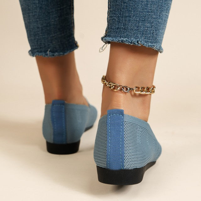 Elegante loafers | Ademend materiaal met antislip zool 4