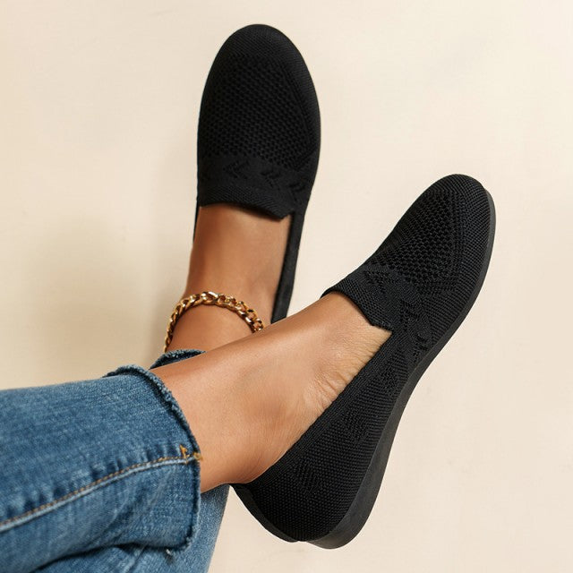 Elegante loafers | Ademend materiaal met antislip zool 7