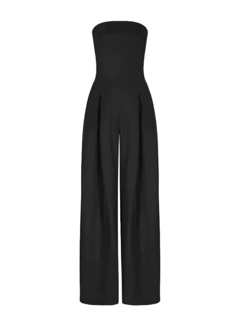 Elegante strapless jumpsuit voor dames – losse pasvorm voor de zomer 5