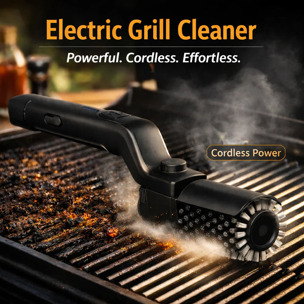 Elektrische Draadloze Grillborstel | Navando