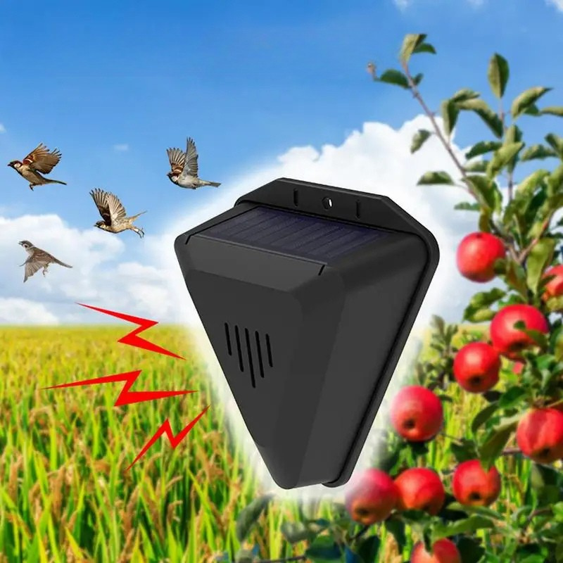 Elektrische Vogelverjager Op Zonne-Energie Met Geluid | Navando