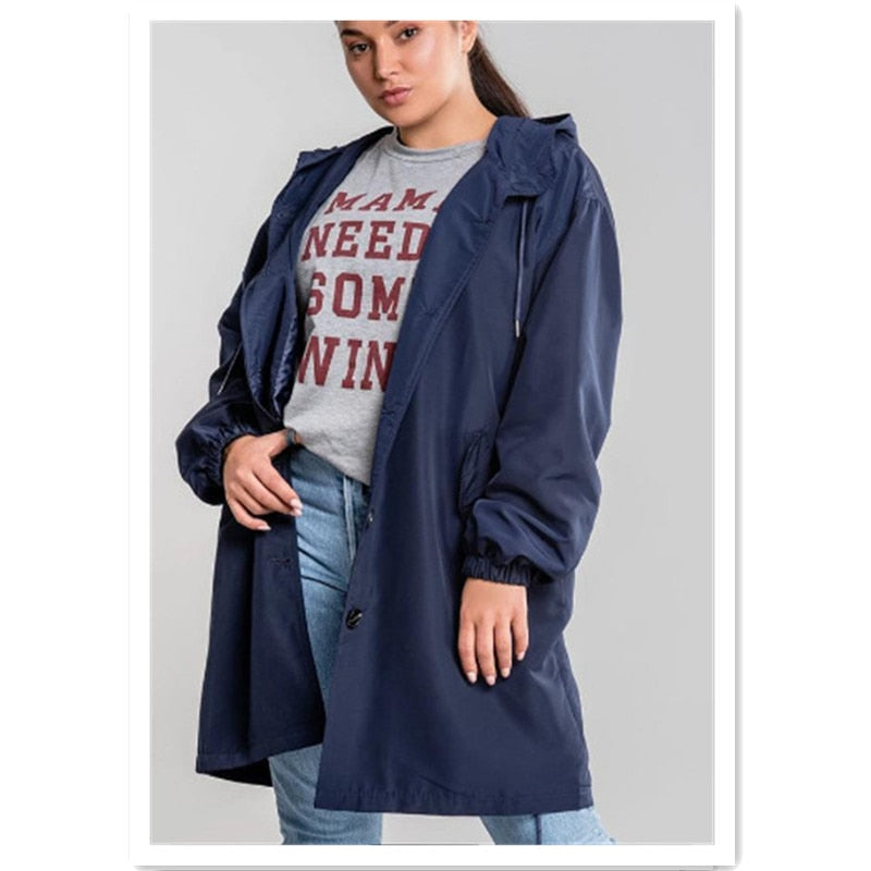 Marcella - Dames Regenjas Met Capuchon