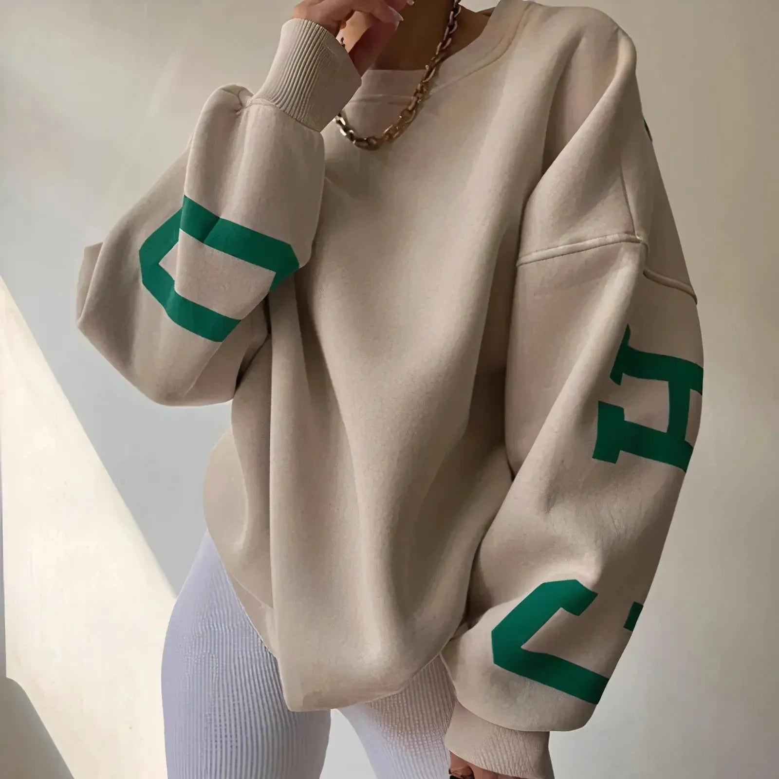 Yara – Comfortabele Oversized Trui voor Dames