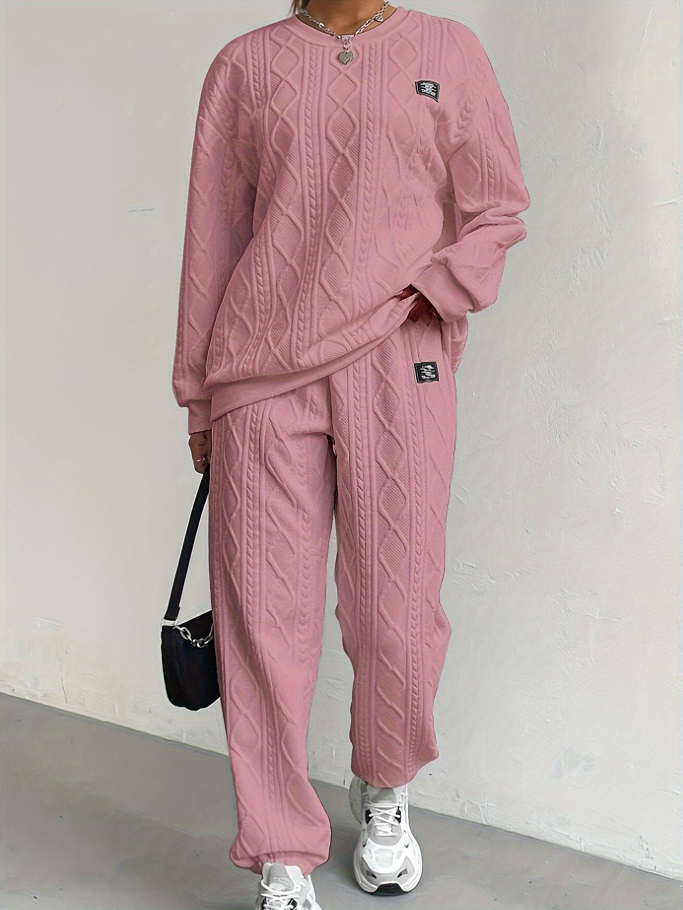 Fianna | Kabelgebreide lounge set 6