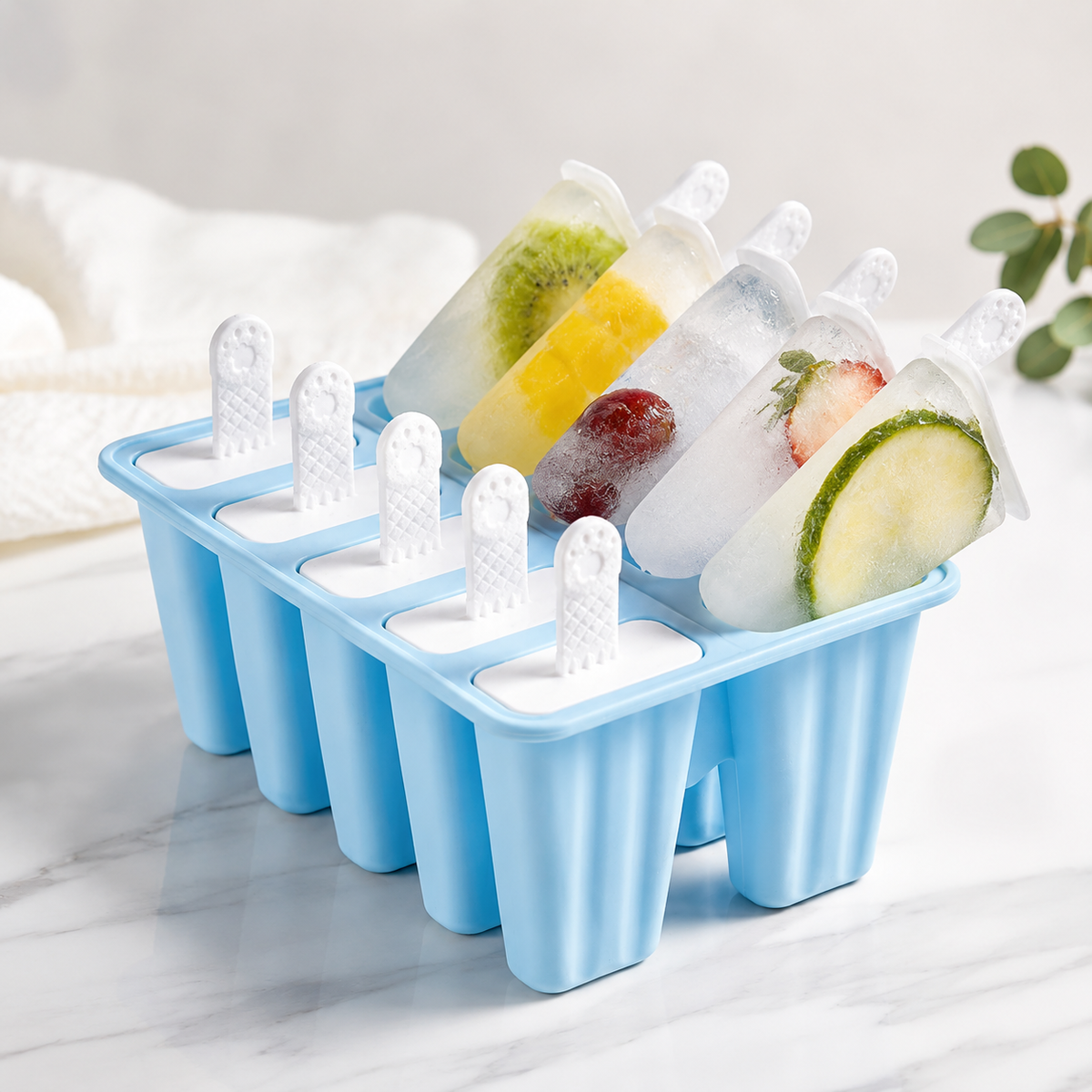 Eis am Stiel Formen Set – Formen für Selbstgemachtes Eis