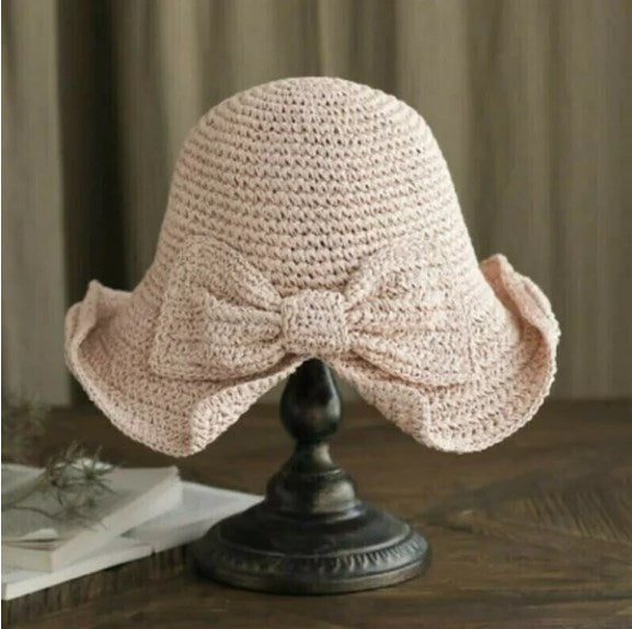 FloppyHats | Effen zonnehoed met gekrulde rand 3