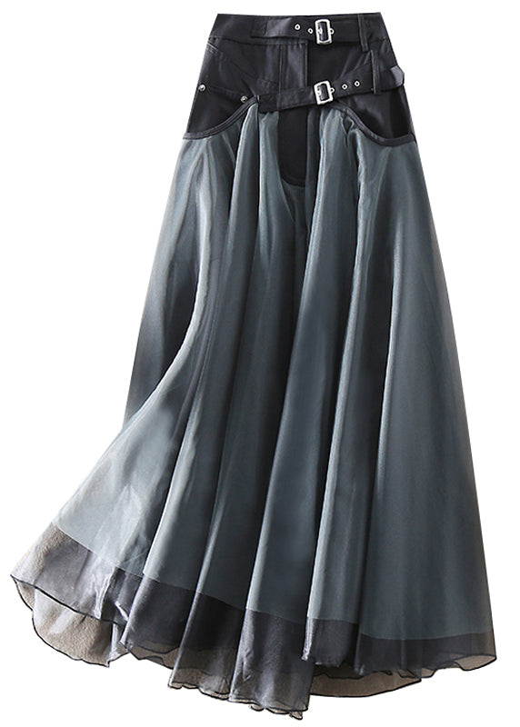 Franse mode | Stijlvolle patchwork tule rok 0