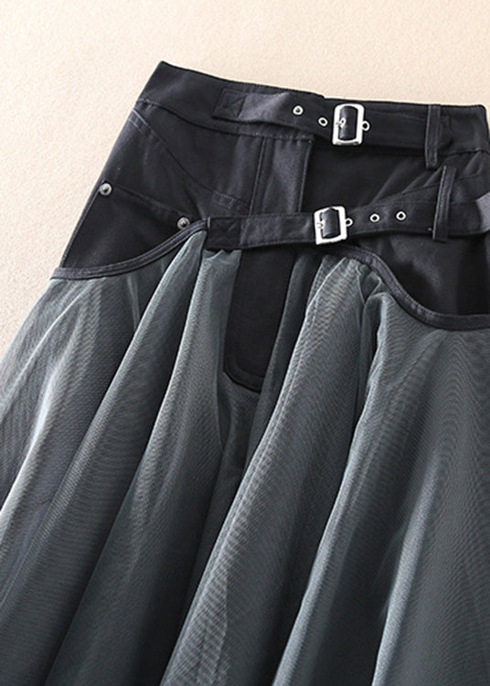Franse mode | Stijlvolle patchwork tule rok 4