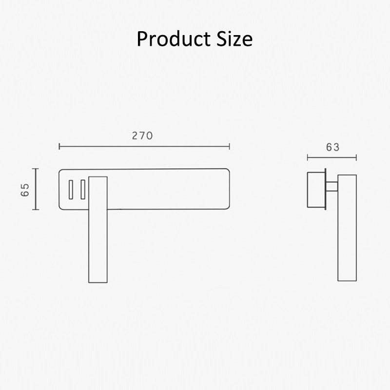 Frendorf | Draaibare LED-wandlamp met acryllichtgeleider 4