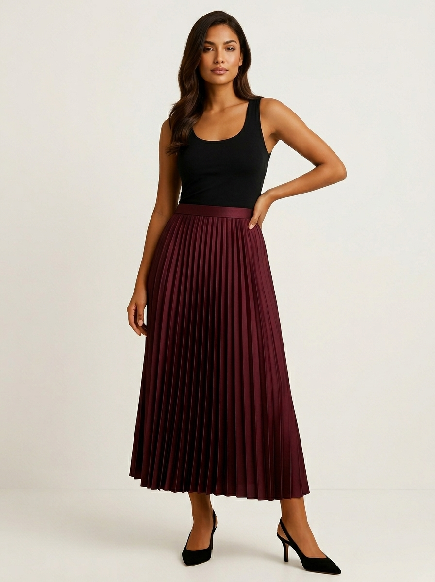 Geplooide Midirok | Navando
