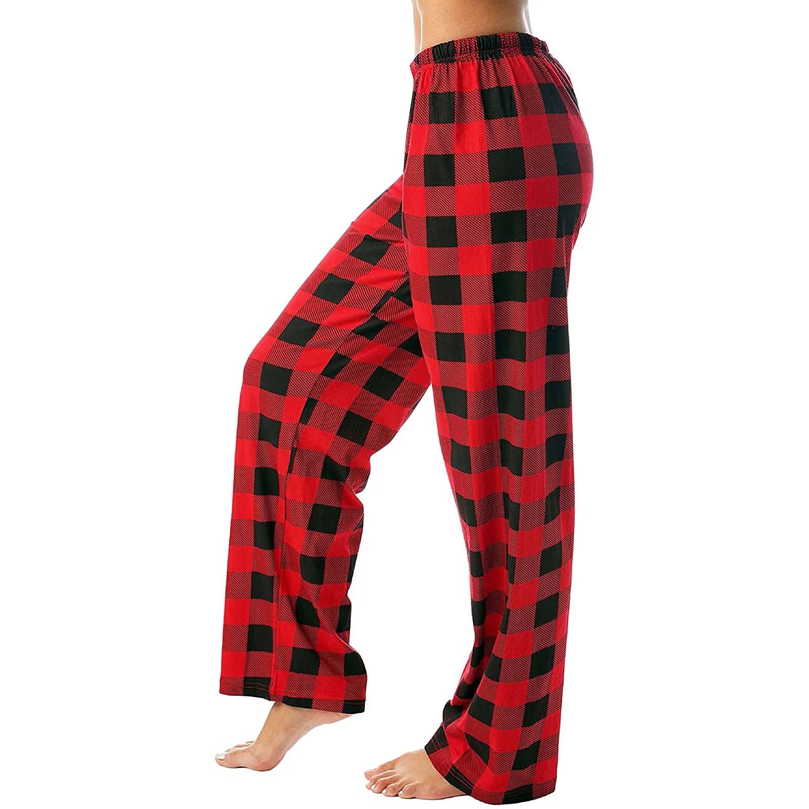 Geruite broek | Losse pyjamabroek 8