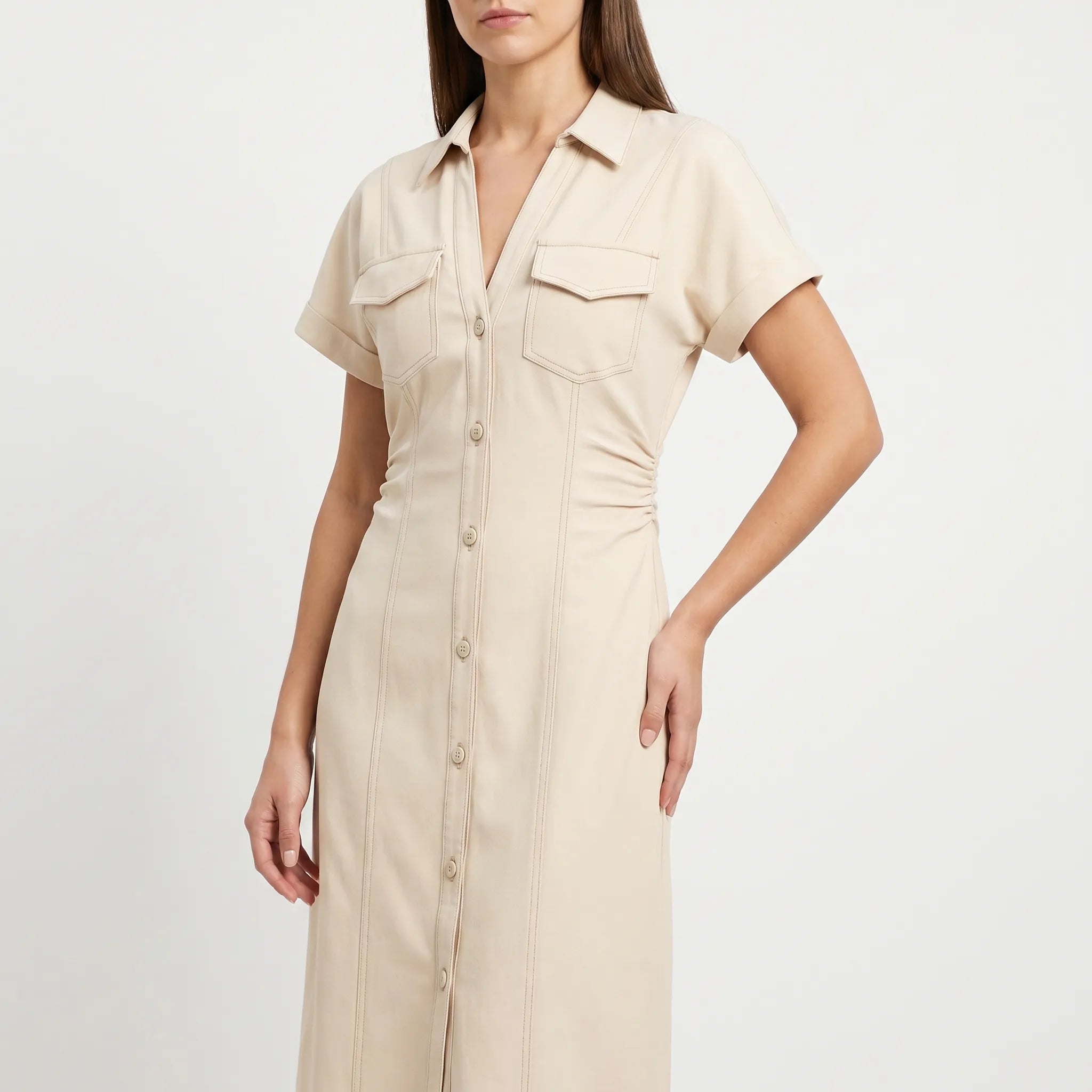 Getailleerde Blousejurk | Navando