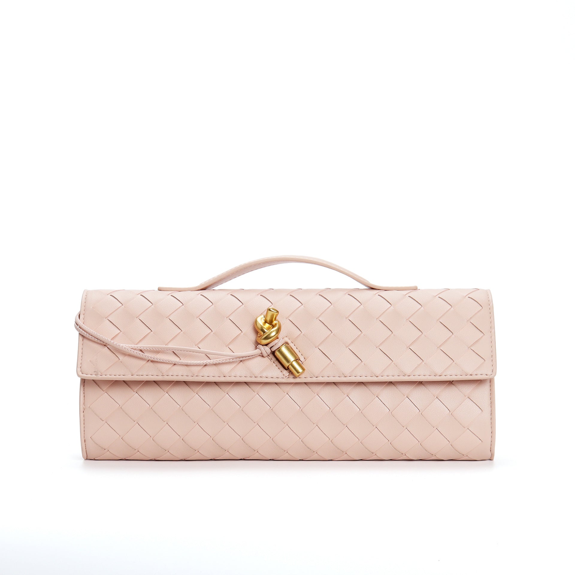 Gevlochten dames clutch van echt leer – Elegant & Veelzijdig 20