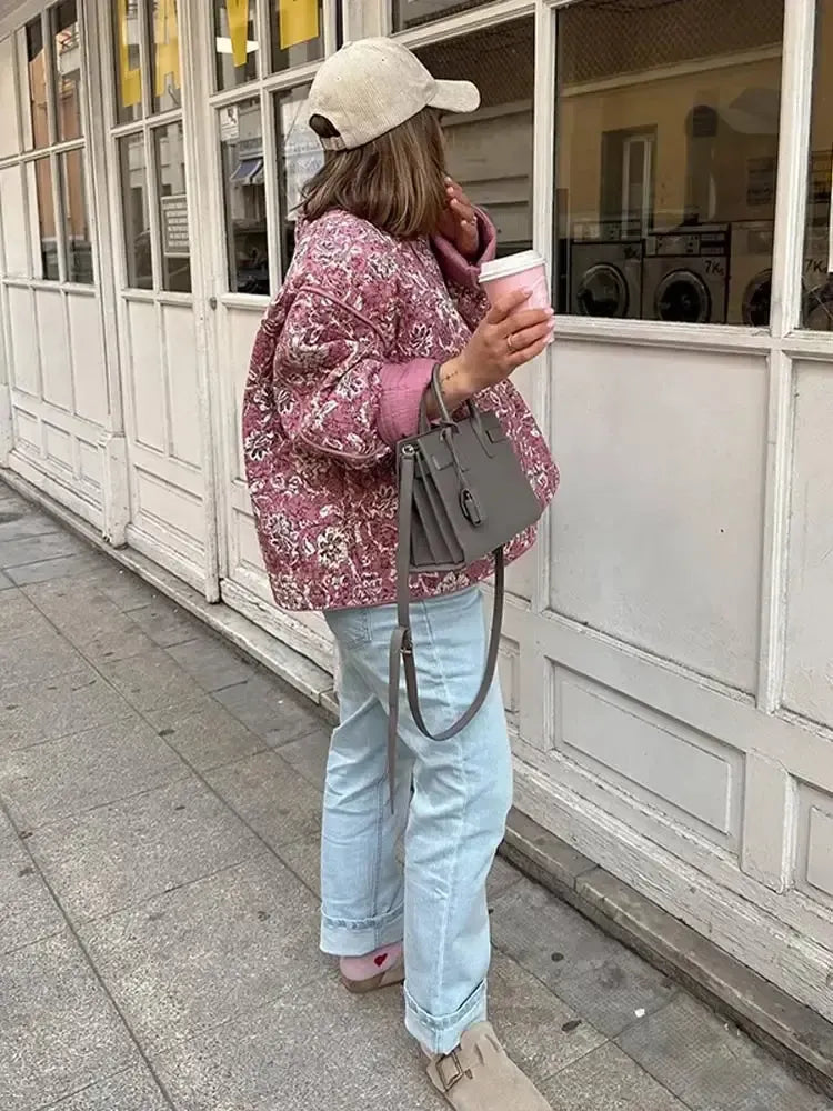 Aurora - Veste d'Été à Imprimé Floral