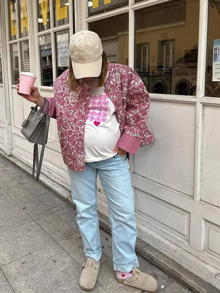 Aurora - zomerjas met bloemenprint