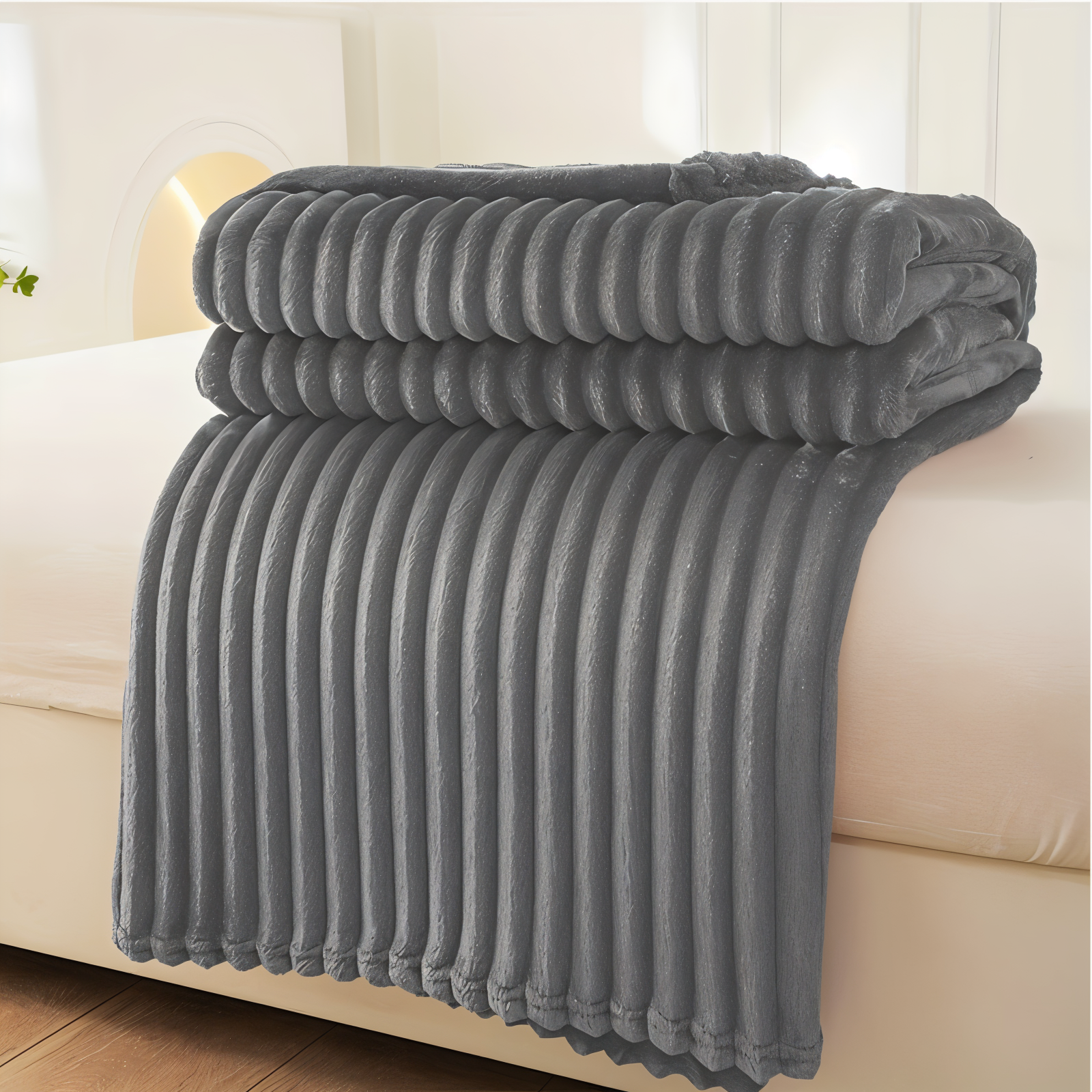 Gezellige | Ademend pluche fleecedeken 13