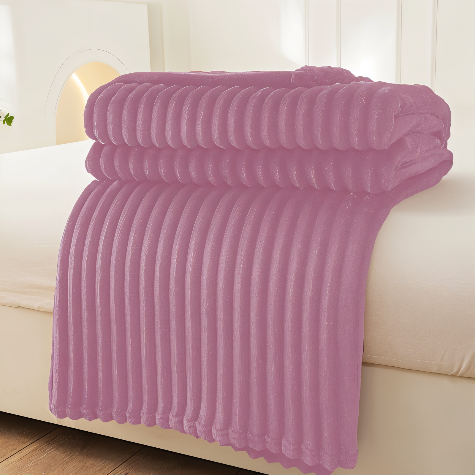 Gezellige | Ademend pluche fleecedeken 17