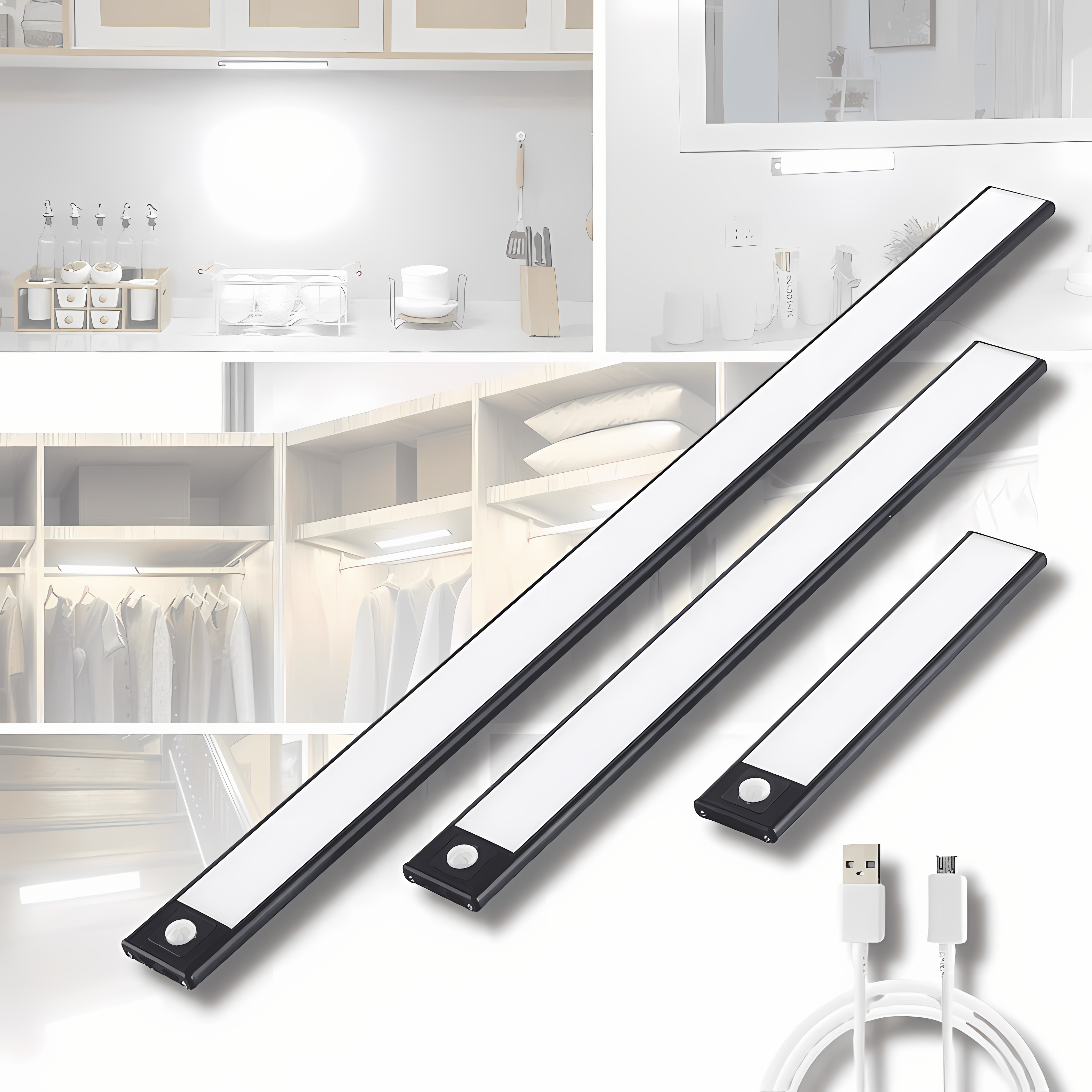 GlowBeam | Oplaadbare sensor-LED strips 0