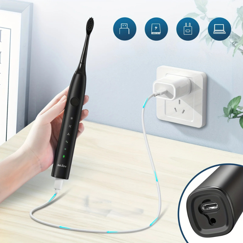 GlowSmile | Oplaadbare sonische tandenborstel met meerdere reinigingsmodi 2