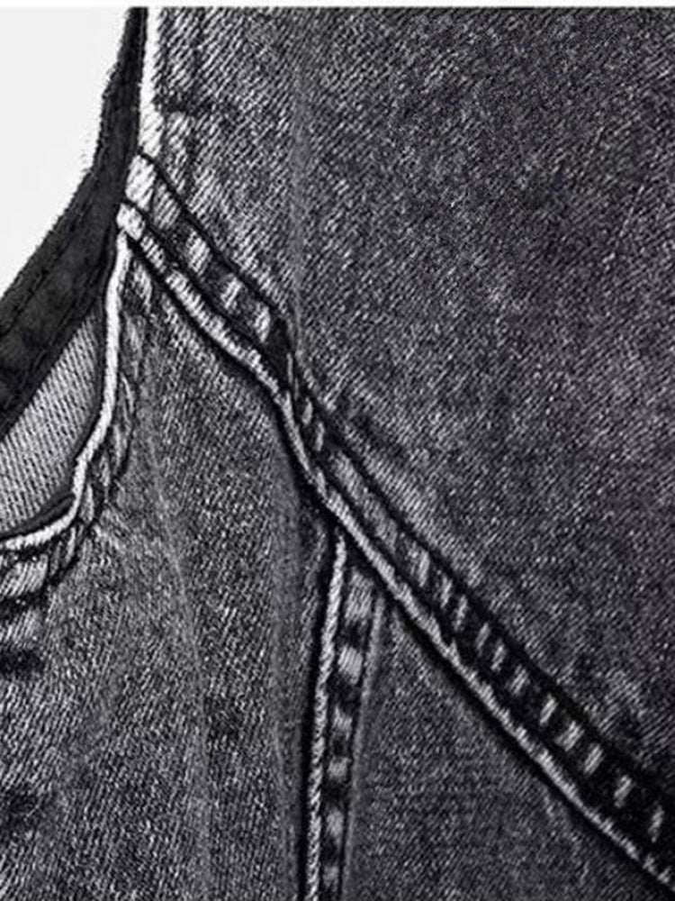 Didi - Denim Spijker Bodywarmer Dames