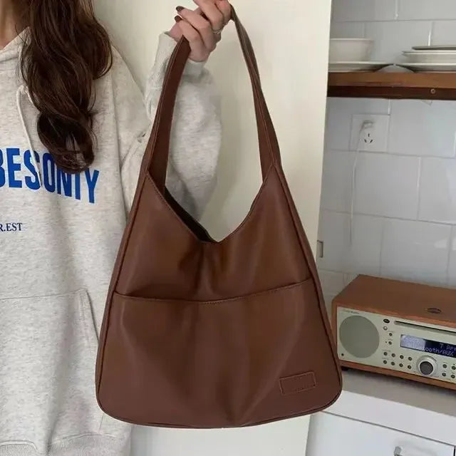 Sophia - Klassische Schultertasche mit Großem Fassungsvermögen für Damen