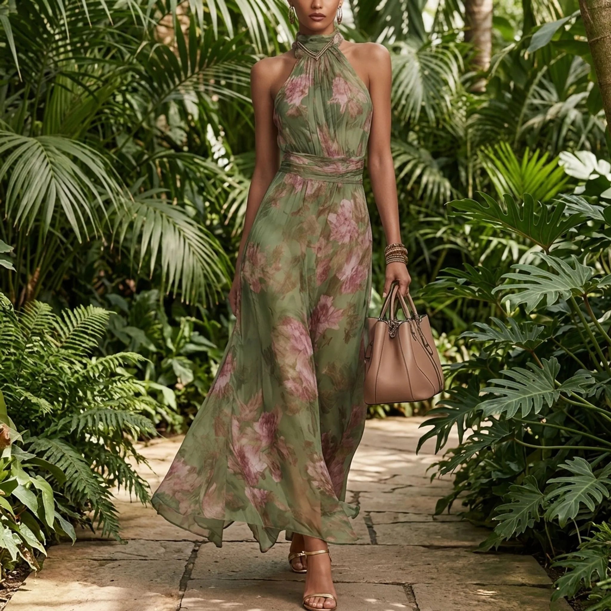 Halternek Maxi-Jurk | Navando