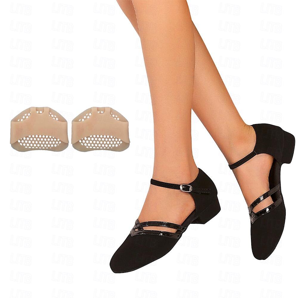 Heidi-mode | Zachte dansschoenen met verstelbaar enkelbandje 2