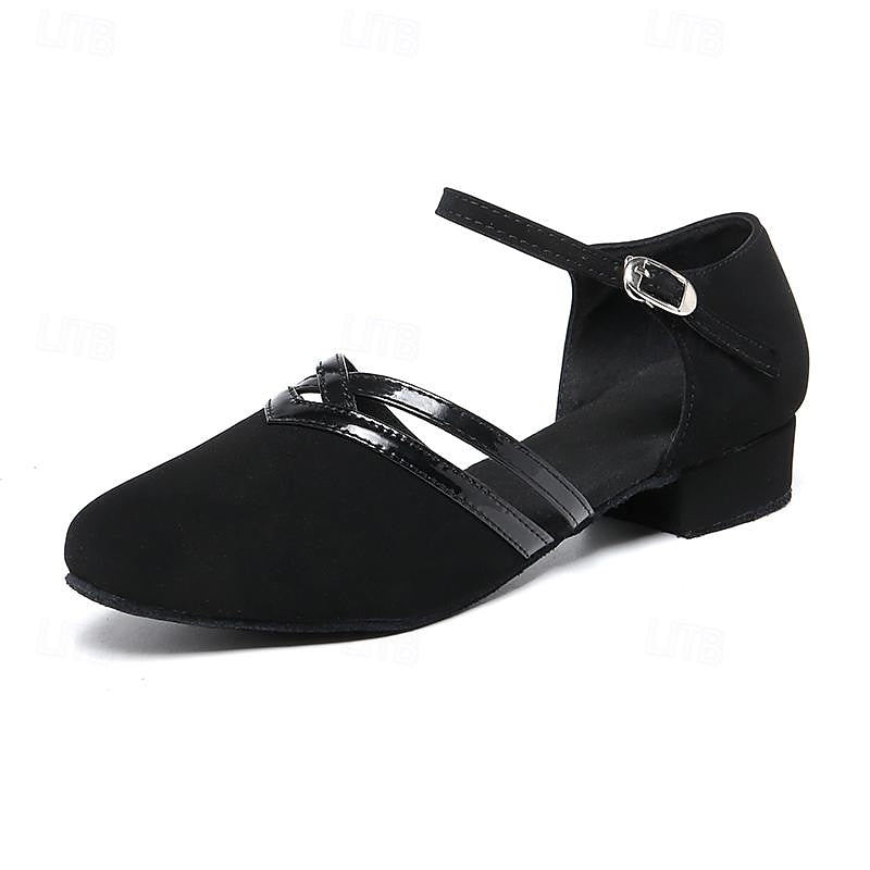 Heidi-mode | Zachte dansschoenen met verstelbaar enkelbandje 3