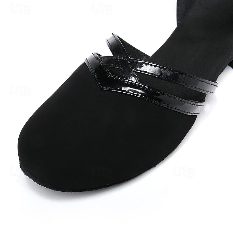 Heidi-mode | Zachte dansschoenen met verstelbaar enkelbandje 7