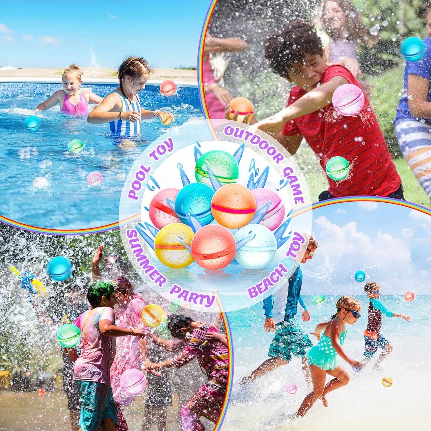 Herbruikbare Magnetische Waterballonnen | Navando