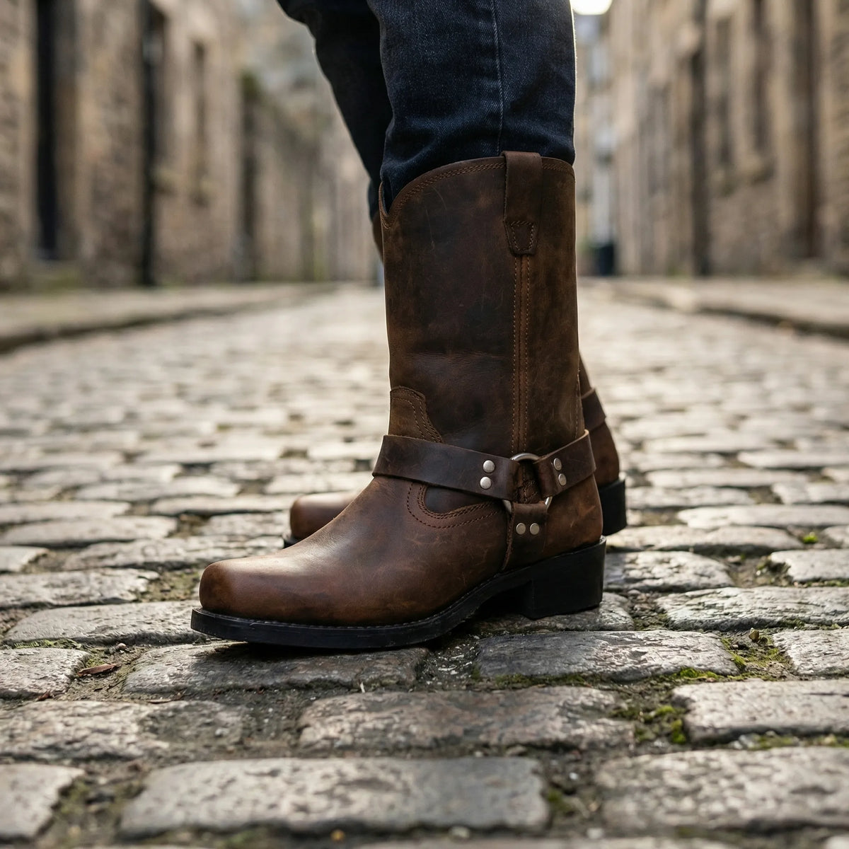 Heren Cowboylaarzen Met Demping Bij Iedere Stap