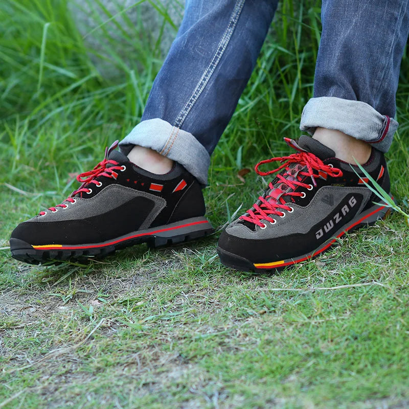 Heren leren wandelschoenen, sportieve stijl voor buitenactiviteiten 3