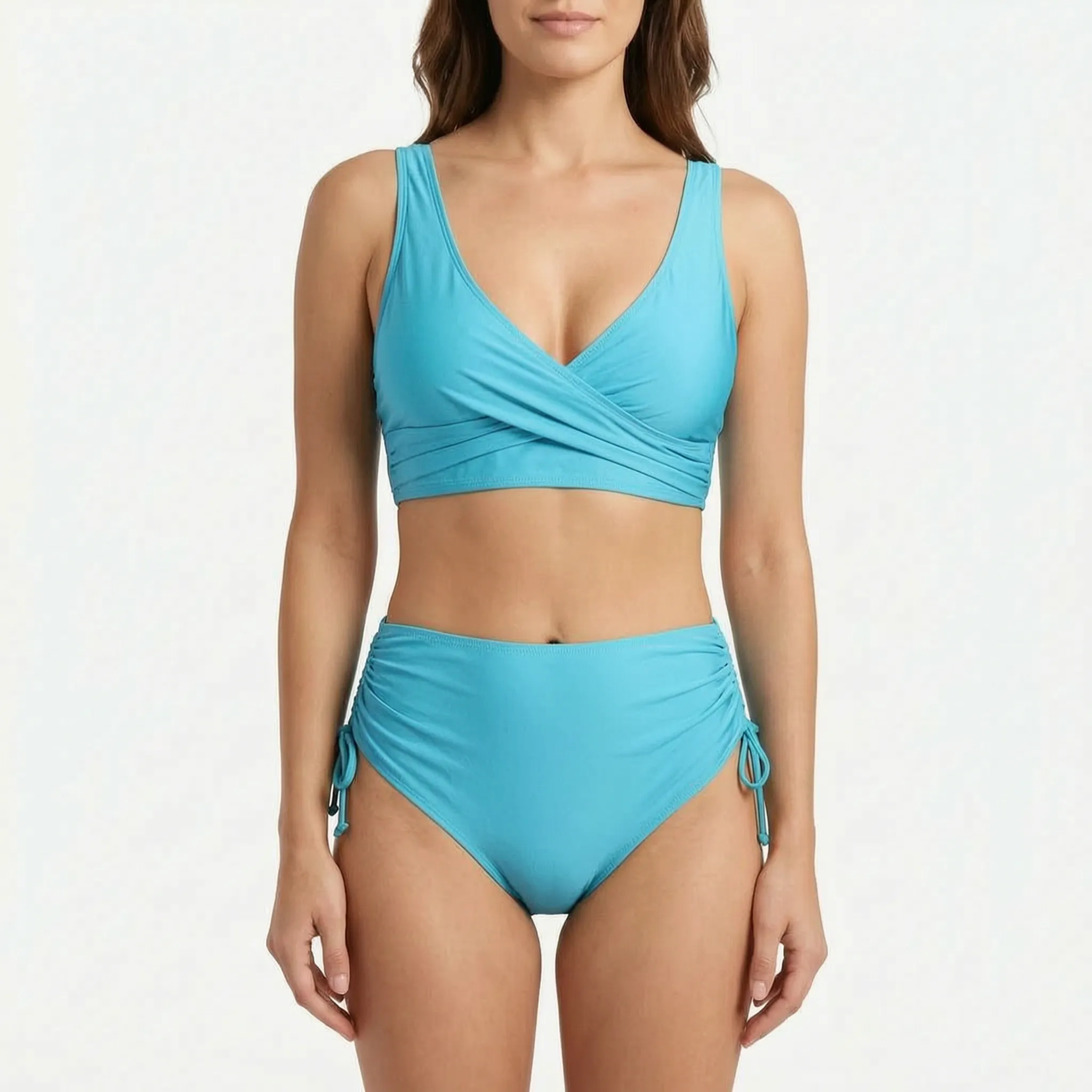 High-Waist Tweedelige Bikini | Navando
