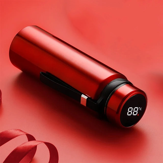 HydroGuard | Roestvrijstalen thermosfles 1 liter met lange isolatie 1