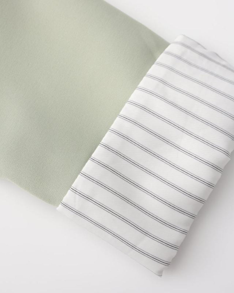 Oversized groene double-breasted blazer – lichtgewicht dameslaag