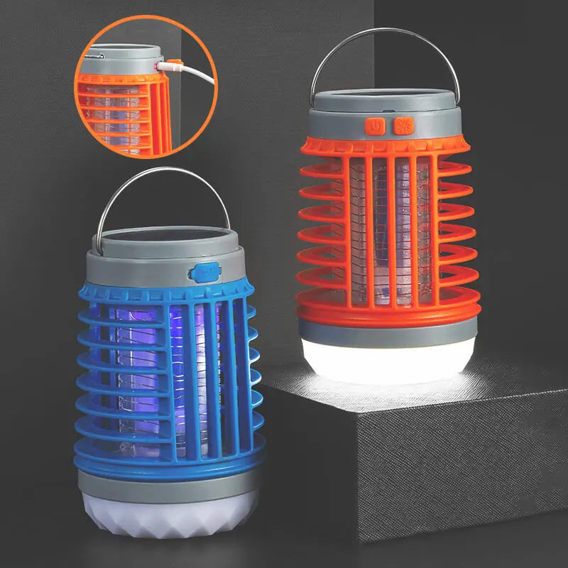InsectShield | UV-muggenlamp met draagbare zonne-energie 2