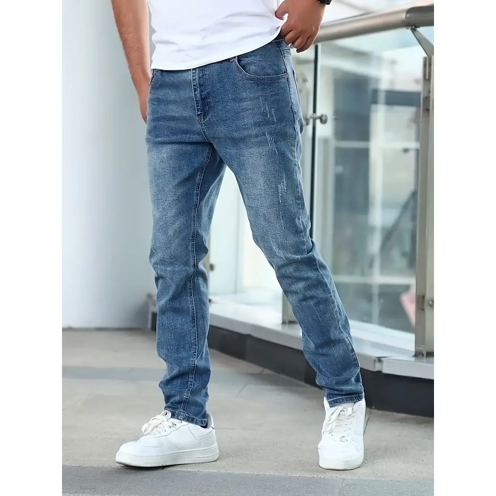 Jasper | Tijdloze snit jeans met zakken 1