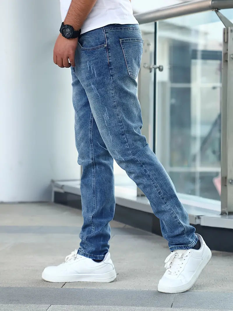 Jasper | Tijdloze snit jeans met zakken 4