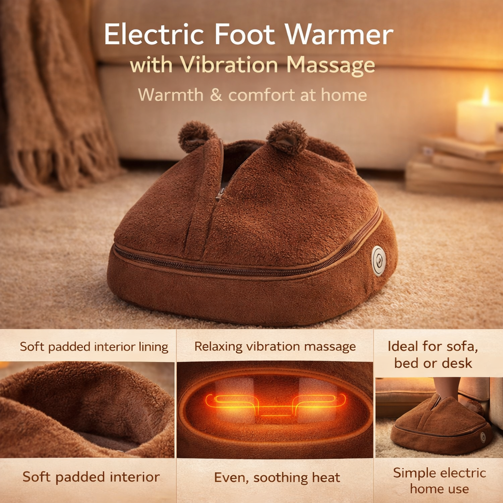 Jazzlyn | Elektrische Voetenwarmer Met Massagestand