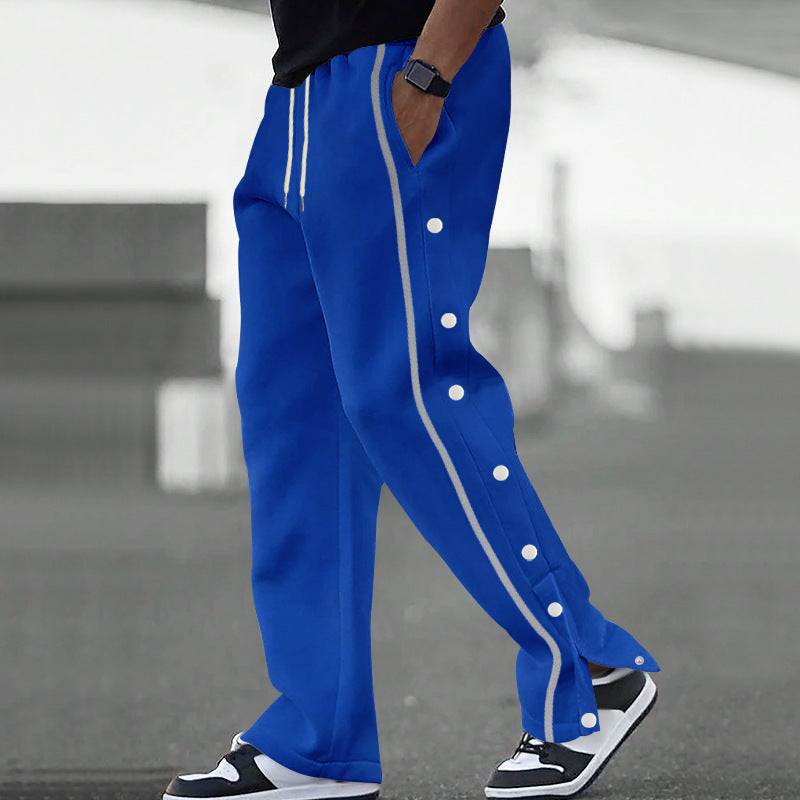 Joe | Losvallende Joggingbroek Met Handige Drukknopen